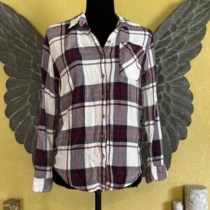 Garage Plaid Button Down Shirt